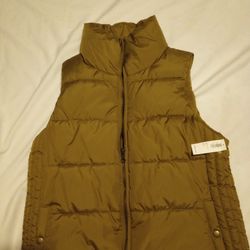 Old Navy Puffer Jacket Olive Green New With Tag Fleece Lined