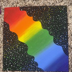 Rainbow Void Silhouettes