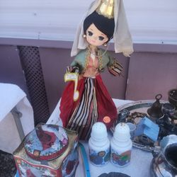 Musical Vintage Doll