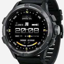 Invicta I-Tech Intelligent Smart  Watch - 53mm, Black (ITECH-009)MSRP $369 NIB