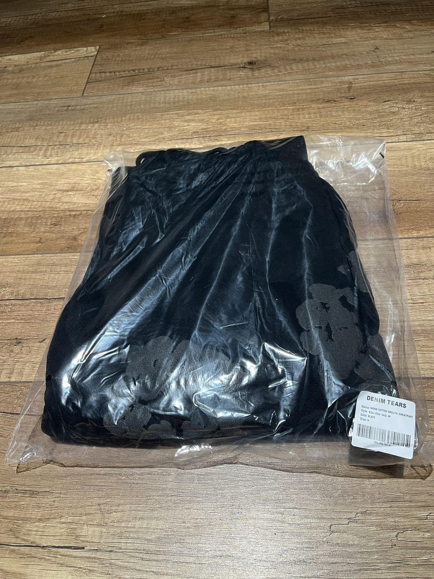 Black Denim Tears Pants