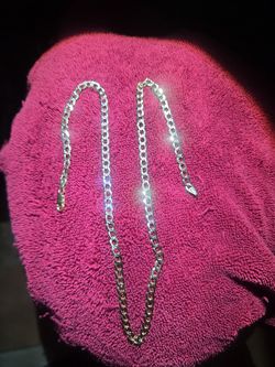 14k Diamond Cut Curb Chain