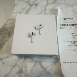 Airpod Pro Twos With Receipt And The Noise Cancellation