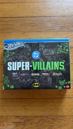 Hot Wheels Super Villains 5 pack