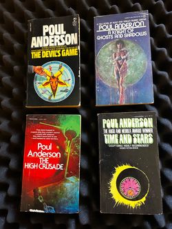 4 Vintage 1970’s Poul Anderson Books