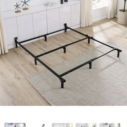 BRAND NEW IN BOX — Adjustable Metal Bed Frame (Twin / Full / Queen)