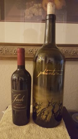 Huge 3 liter wine bottle