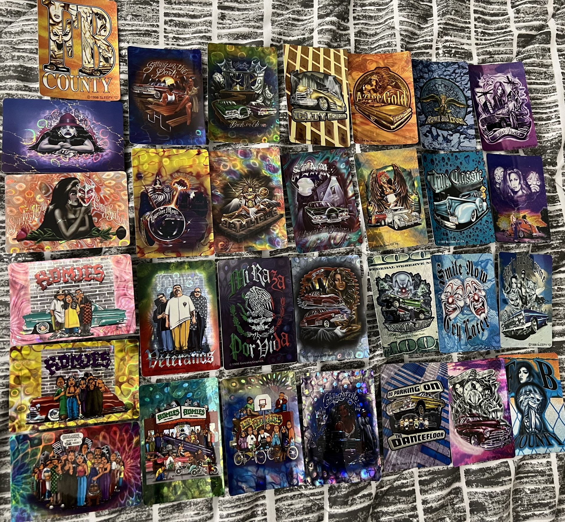 Vintage Homies Stickers