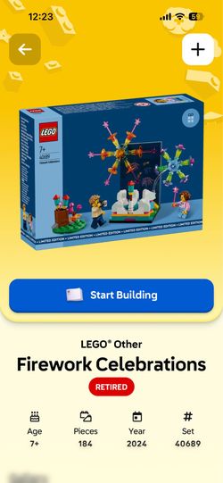 LEGO Firework Celebrations (40689)