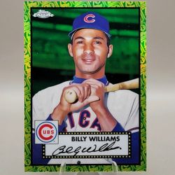 2021 Topps Chrome Platinum Billy Williams /99