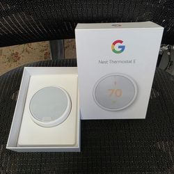 Google Nest Thermostat E