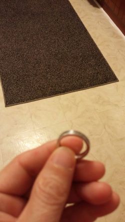 Tungsten wedding band size 4