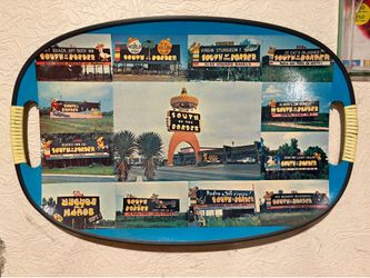 Vintage South of the Border tray