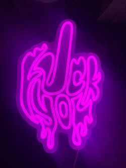 Neon sign