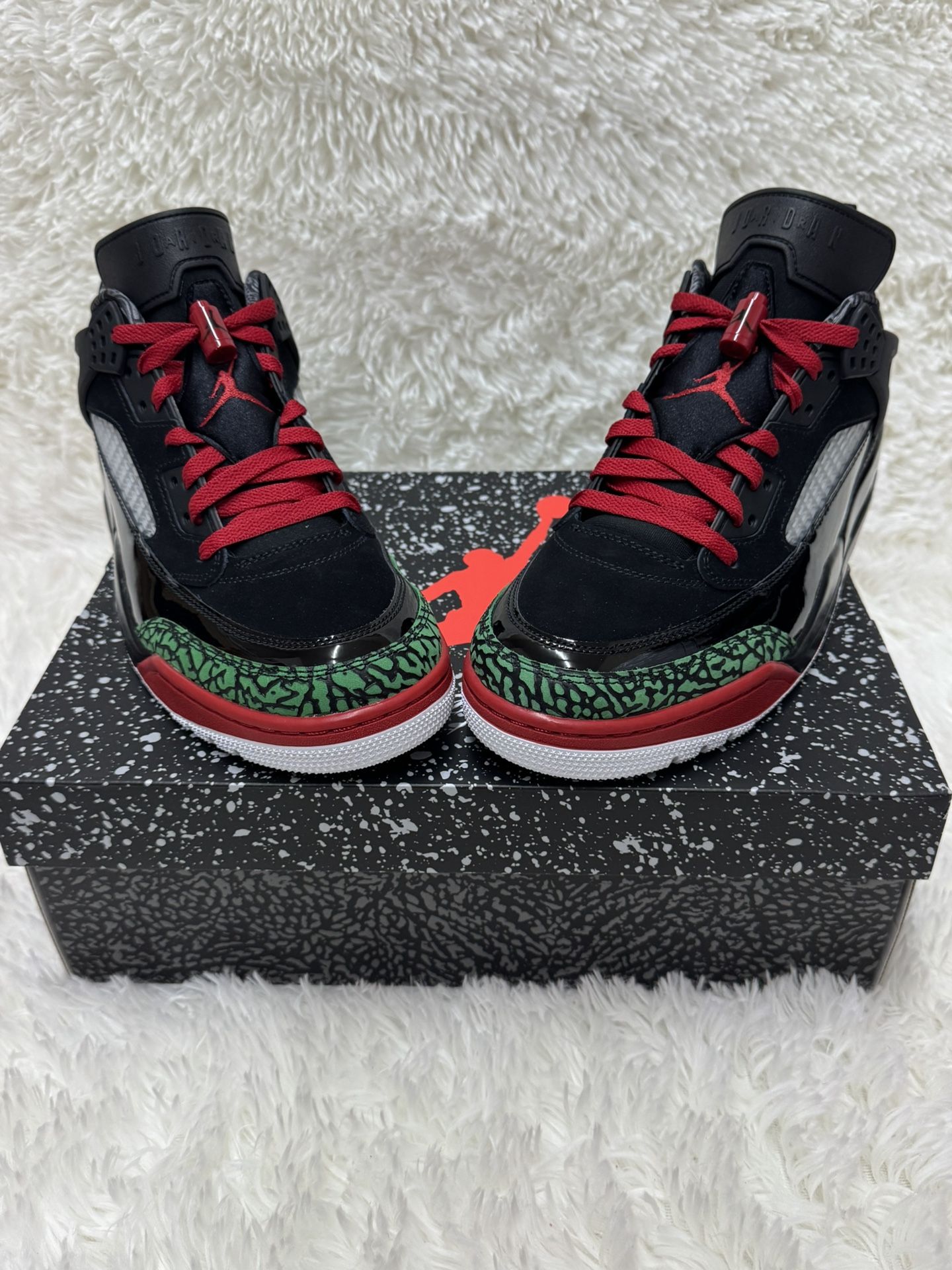 🔥 New Jordan Spizike Low FQ1759-060 Men’s Size 10 Black/Green – Brand New in Box