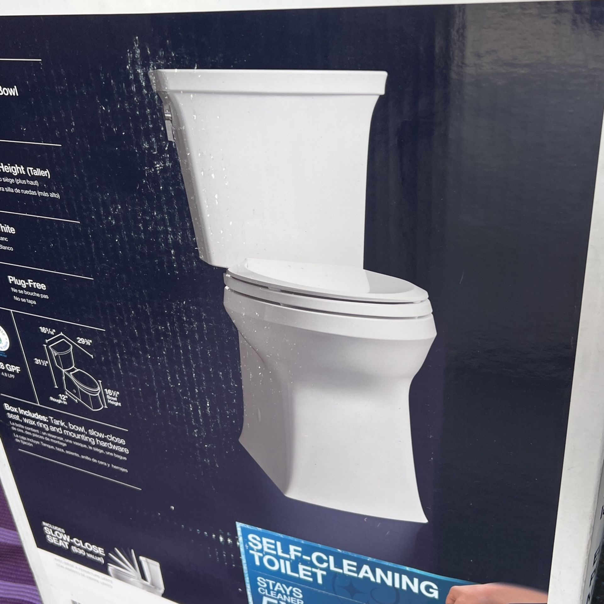 Self Cleaning Kohler Toilet K46018-0