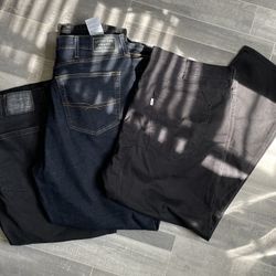 Levi’s 511 Black 42x30 Signature Levi’s Strauss Gold Blue 42x30 Levi’s Strauss