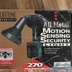All Metal Motion Sensing Security Light
