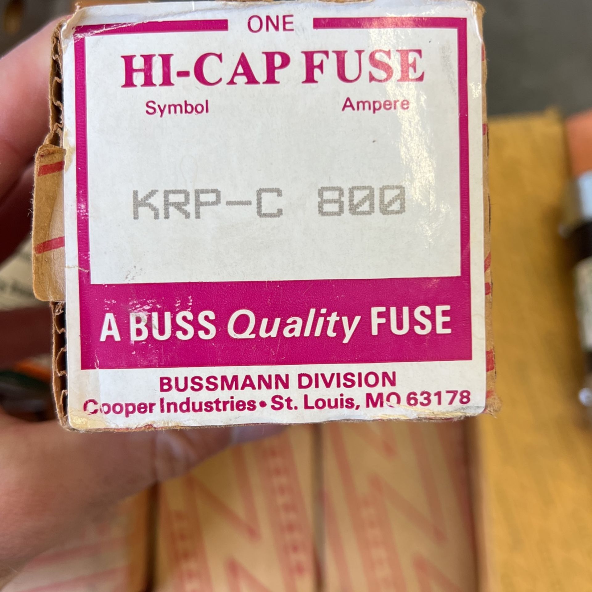 KRP C 800 FUSE
