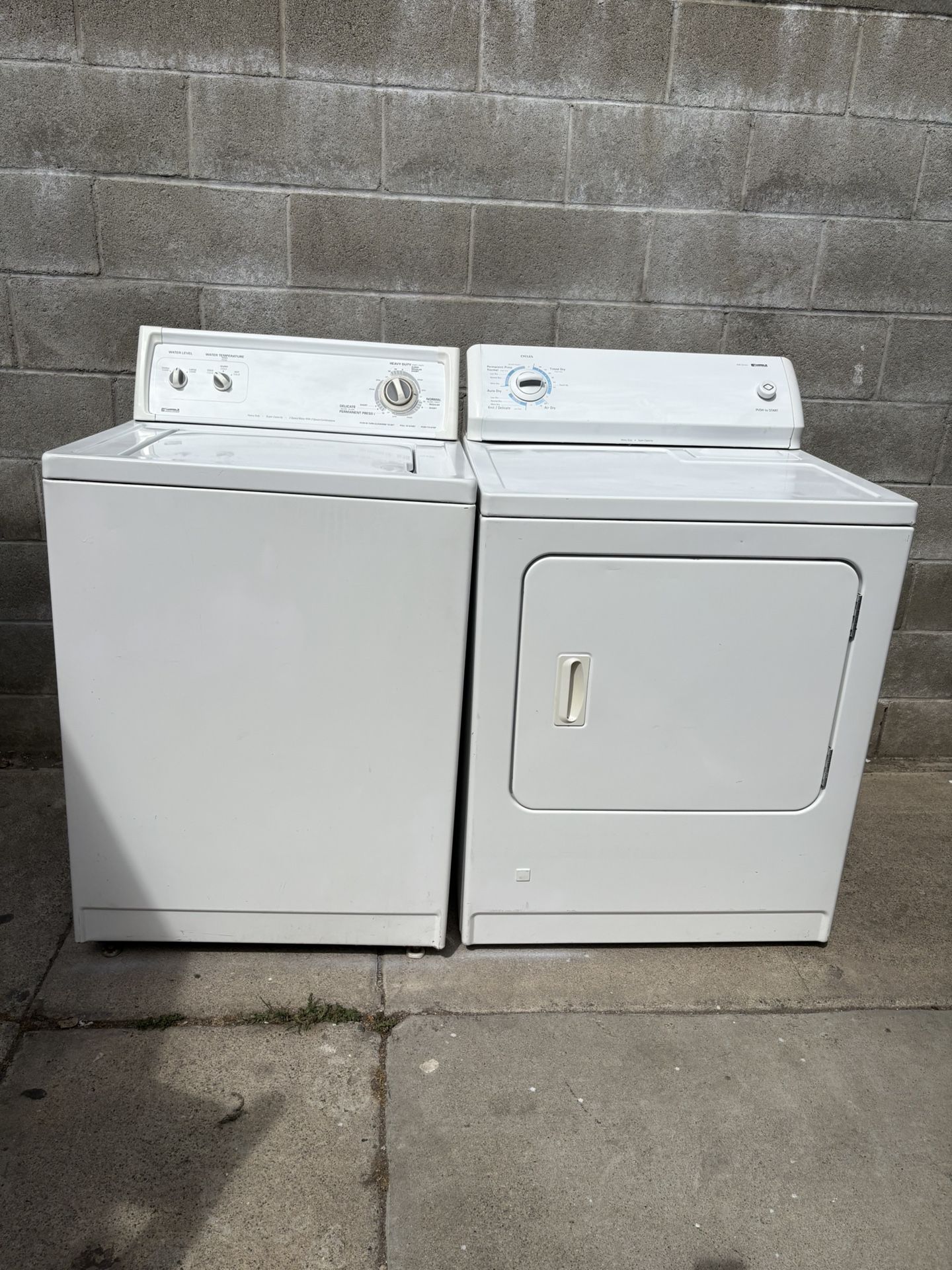 Kenmore Washer And Gas Dryer 