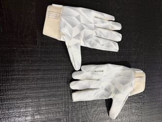 Under Armour Football Receiver Gloves White