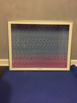 Magic Eye style picture, 28x22