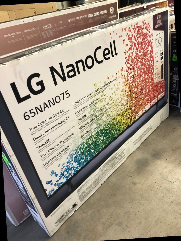 LG 65NANO75UPA NanoCell 75 Series 65 inch Smart TV O L