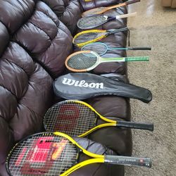 8 Racket Ball The Two Wison With Case Are New