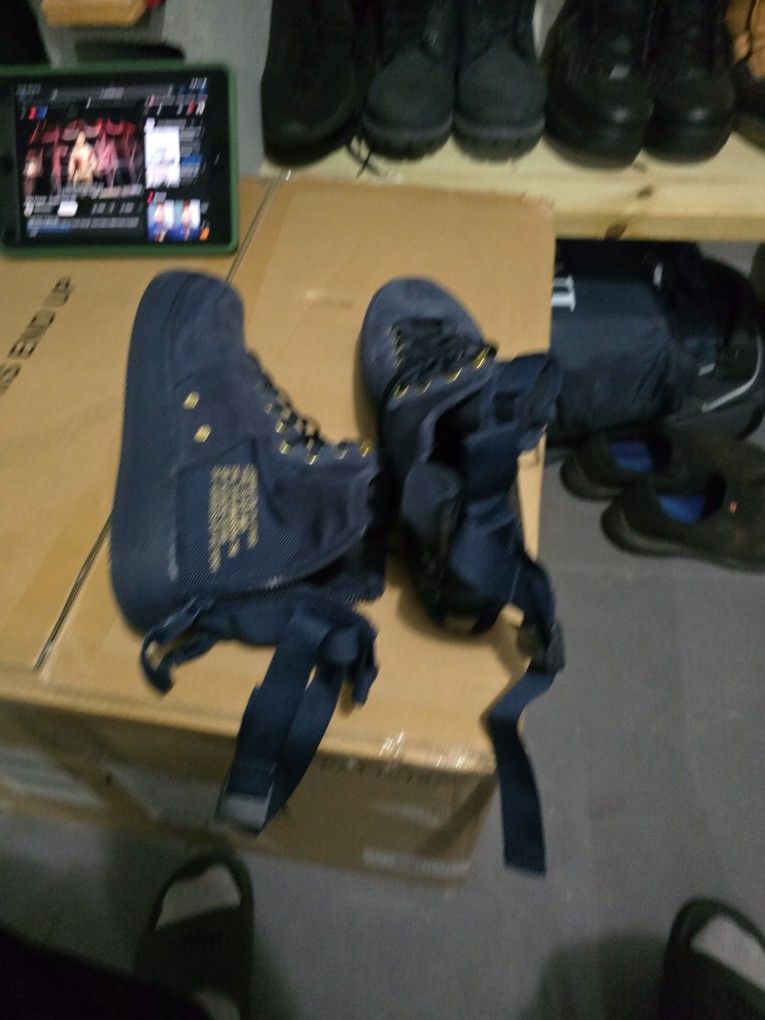 SF AF1 MID BLUE ZIPs