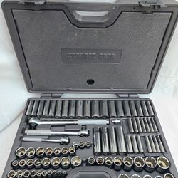 Vintage ALLEN Co. 91-Piece Master Socket Set - Made in USA - 1/4, 3/8, 1/2 Drive