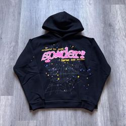 Sp5der Worldwide P*nk Hoodie Punk