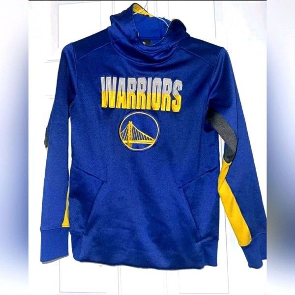 NBA Golden State Warriors Boy’s Size Large Hoodie Sweatshirt Youth Kids