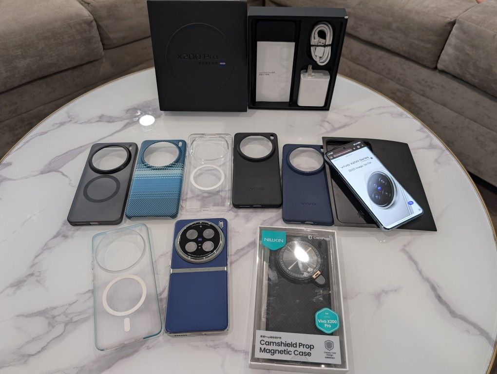 Vivo X200 Pro + Premium Accessories - FULL SET
