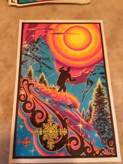 Sunrise skier