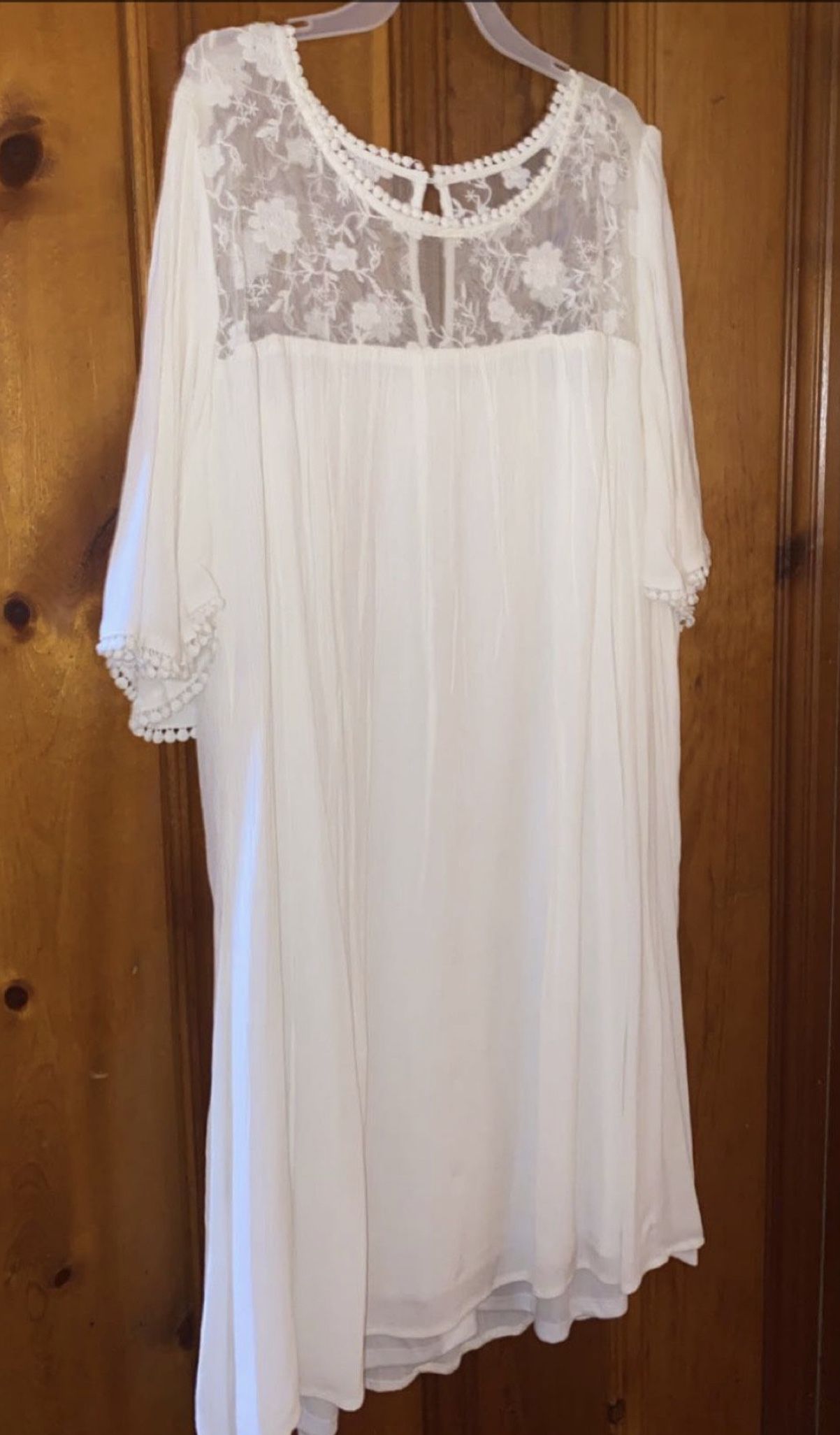 Off White Dress