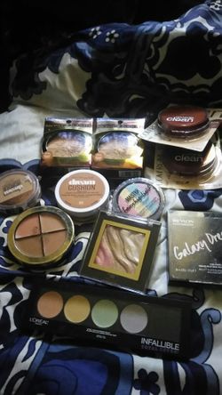 Lots of makeup