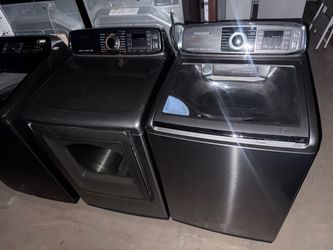 Samsung washer and electric dryer 5.0&7.4 cuft