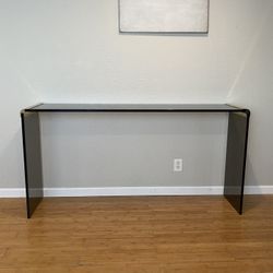 Tempered Glass Console Table
