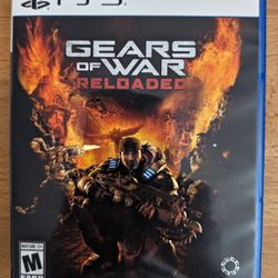 Gears of War Reloaded PS5 videogame 