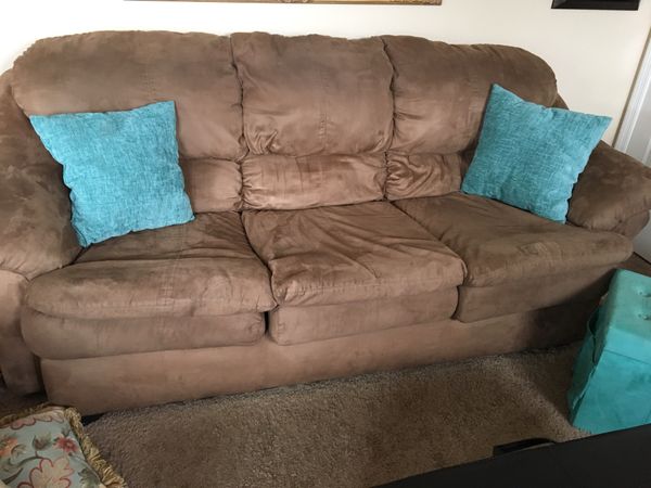 Ashley Micro Suede Sofa For In Bwood Tn Offerup Ashley Micro Suede Sofa
