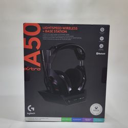 New Logitech astro a50 Black Wireless Headset