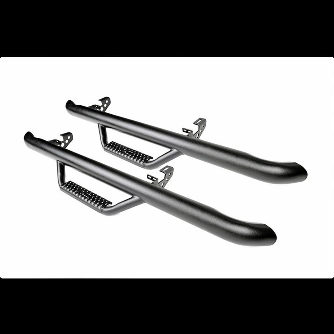 Rough Country Wheel To Wheel Nerf Steps 2 Door Jeep Wrangler JL (2018-2023)