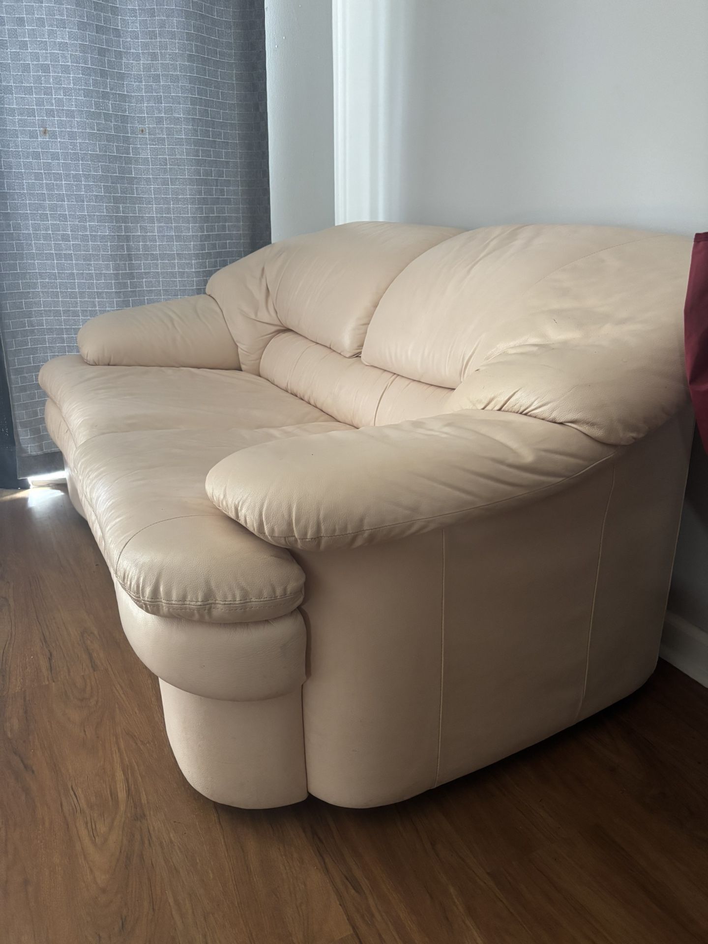 Pillow Top leather couch