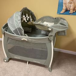 Playpen, Crib, Changing Station 