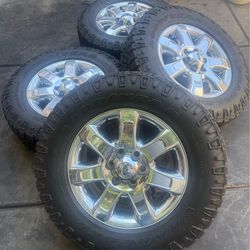 LT275/65/R18 Goodyear Wrangler & Ford f150 Wheels