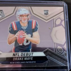 Drake Maye Rookie Panini NFL Debut