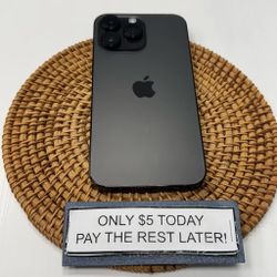 Apple iPhone 14 Pro Max 5G - Pay $5 and the rest later