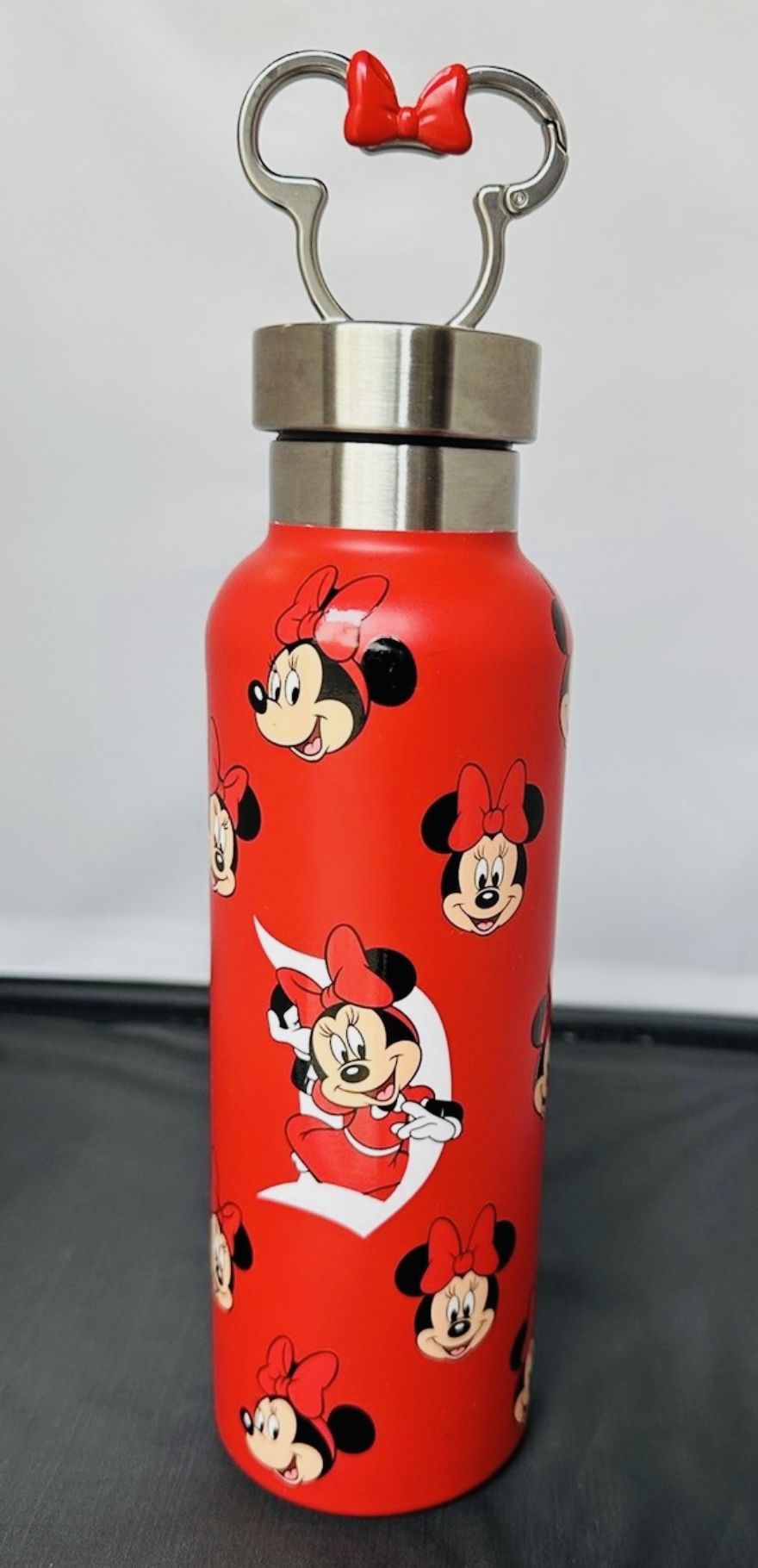 New Disney Minnie Mouse Stainless Steel Water Bottle Disneyland Resort