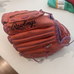 Girl T-ball Glove