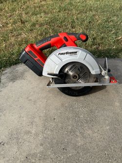Black and Decker Circular Saw and Battery